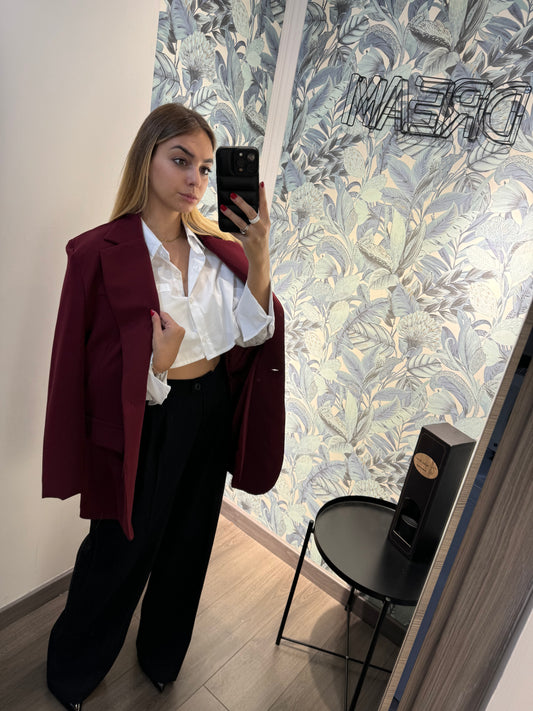 Blazer bordeaux