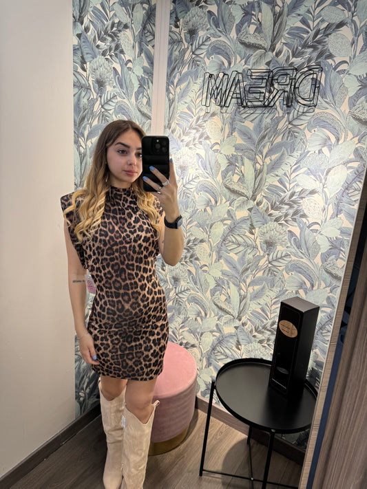 Dress leopardato