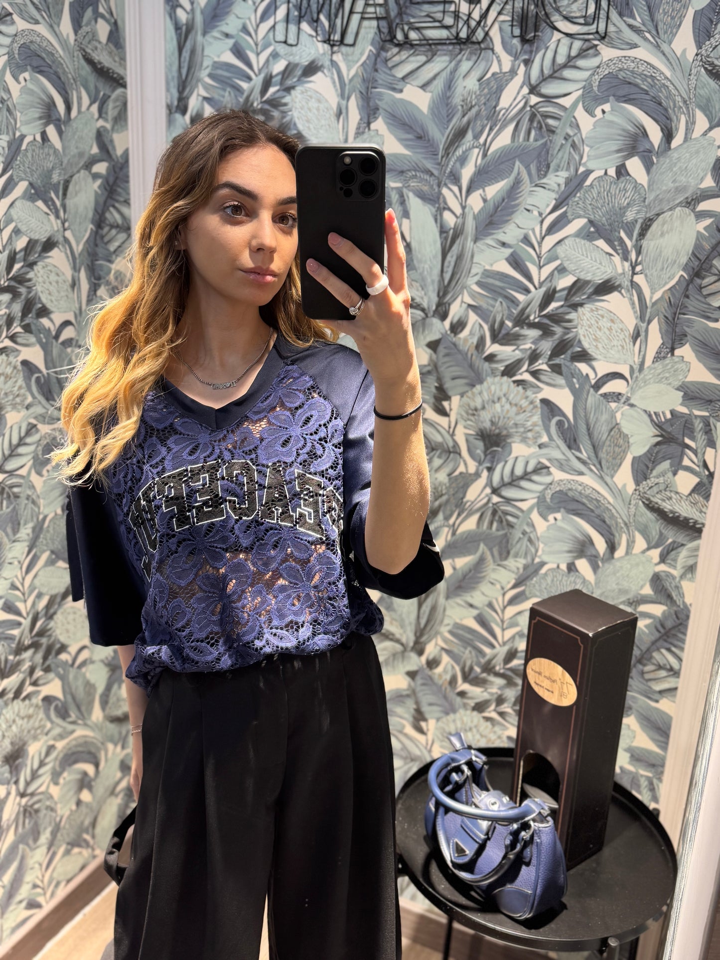 T-shirt macramè