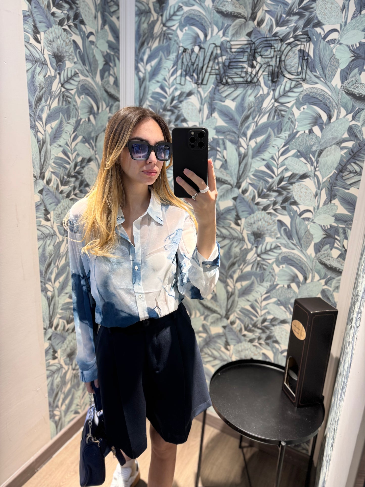 Pantaloncino navy